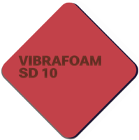 Vibrafoam SD 10 (Красный) 	2 х 0,5 (1м2) x 12,5