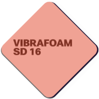Vibrafoam SD 16 (Розовый) 2 х 0,5 (1м2) x 12,5