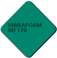 Vibrafoam SD 170 (Тёмно-зелёный) 2 х 0,5 (1м2) x 12,5
