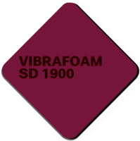 Vibrafoam SD 1900 (Бордовый) 2 х 0,5 (1м2) x 12,5