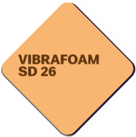 Vibrafoam SD 26 (Оранжевый) 2 х 0,5 (1м2) x 25